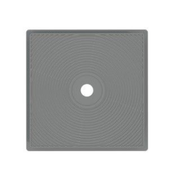 circular lid and Frame Square Skimmer 15 L.