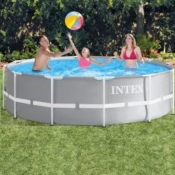 Pool INTEX Prism Frame 366x99cm with Filter Unit and Ladder