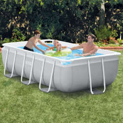 Piscina Intex Prism Frame 300x175x80cm con dep. cartucho y escalera 26784NP