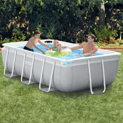 Pool INTEX Prism Frame 300x175x80cm with Dep. Cartridge and Ladder 26784np