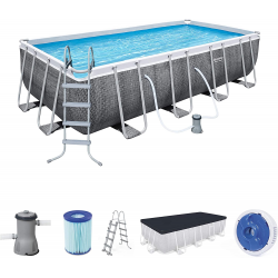 Pool Bestway Power Steel 488 x 244 x 122 cm