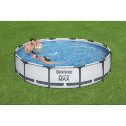 Above-ground pool Bestway Steel Pro MAX 366 x 76 cm with Filter unit cartridge