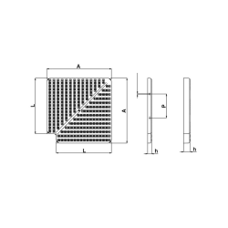 panels for Esquinas Canal Overflow Channel 90° AstralPool