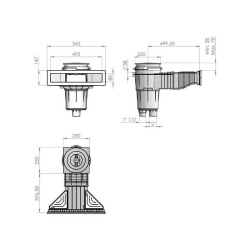 Kit Accessories Recess Installation Pool liner AstralPool