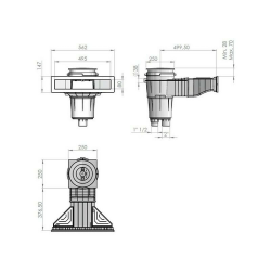 Kit de accesorios empotrar piscina Liner Astralpool