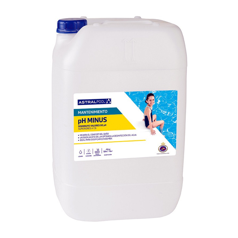 Minorador pH Minus líquido AstralPool 20 Litros