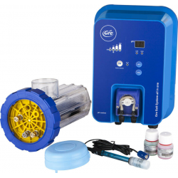 Salt Water Chlorinator GRE Premium 12 G/h with Dosing Pump PH for up to 60 m³