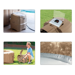 Spa inflatable Intex PureSpa Bubble Massage 216 x 71 cm 28428EX