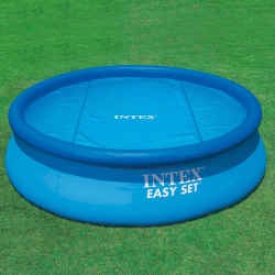Cobertor solar piscinas Intex Easy Set y Metal Frame Ø457 cm