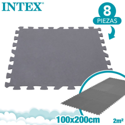 Protector suelo Intex for pools 50 x 50 x 0.5 cm 8 piezas