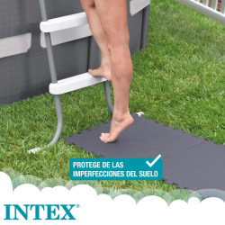 Protector suelo Intex for pools 50 x 50 x 0.5 cm 8 piezas