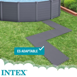 Protector suelo Intex for pools 50 x 50 x 0.5 cm 8 piezas