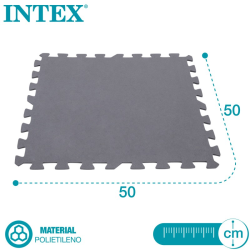 Protector suelo Intex for pools 50 x 50 x 0.5 cm 8 piezas