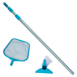 Kit de mantenimiento piscinas con mango telescópico Intex 28