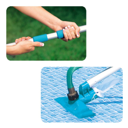 Kit mantenimiento pools with mango telescópico Intex 28002