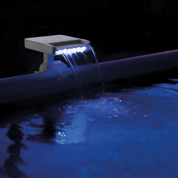 Cascada con LED Multi-Color para piscina Intex 28090