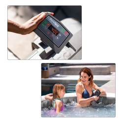 Spa Inflatable INTEX Purespa Greywood Deluxe 216x71cm 28442ex
