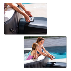 Spa Inflatable INTEX Purespa Jets and bubbles 201x201x71cm 28458ex