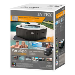 Spa Inflatable INTEX Purespa Jets and bubbles 201x201x71cm 28458ex