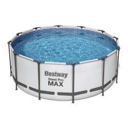 Piscina Bestway Steel Pro MAX 366 x 122 cm con depuradora de cartucho