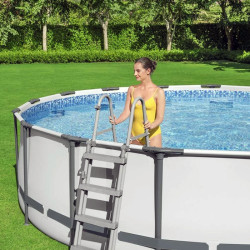 Piscina Bestway Steel Pro MAX 366 x 122 cm con Depuradora de Cartucho