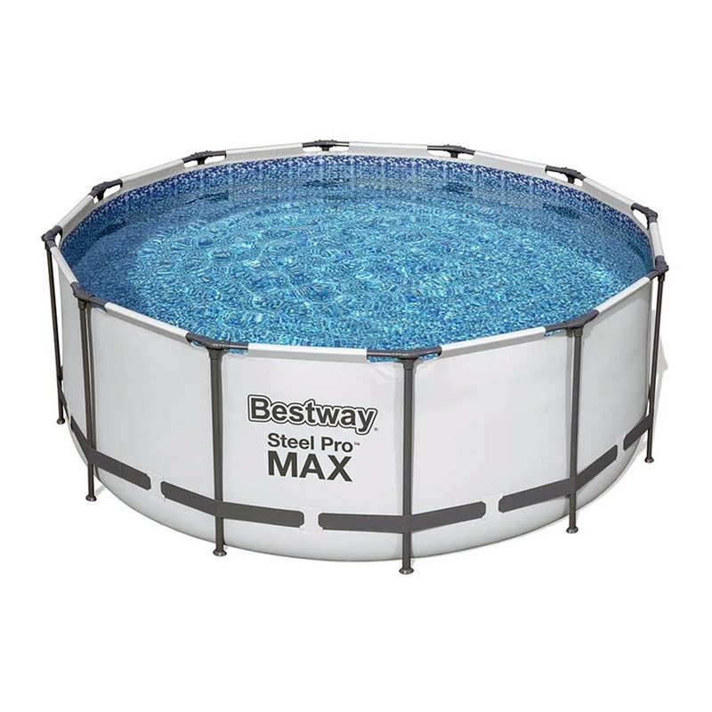 Piscina Bestway Steel Pro MAX 366 x 100 cm con Depuradora de Cartucho