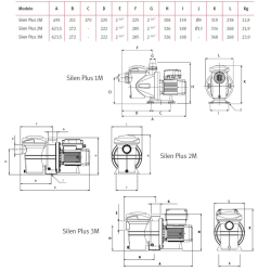 Pool pump ESPA Silen Plus Variable-Speed