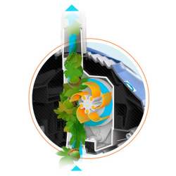 Automatic pool cleaner Hayward Navigator V-Flex sin Leaf rake