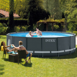 Piscina Intex Ultra XTR Frame 488x122cm con depuradora de arena y escalera 26326NP