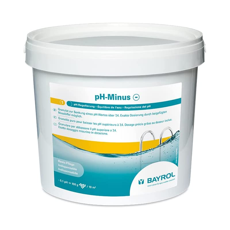 Reductor de pH Granulado pH-Minus Bayrol 6 Kg