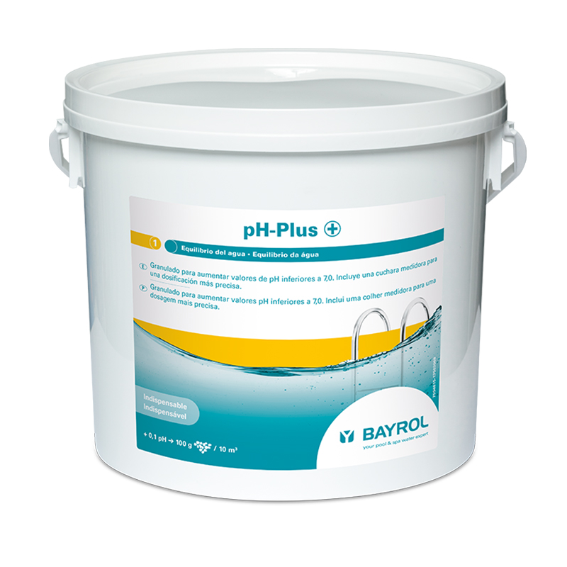 Incrementador de pH Granulado pH-Plus Bayrol 5 Kg