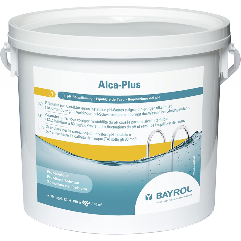 Incrementador de Alcalinidad Alca-Plus Bayrol 5 Kg