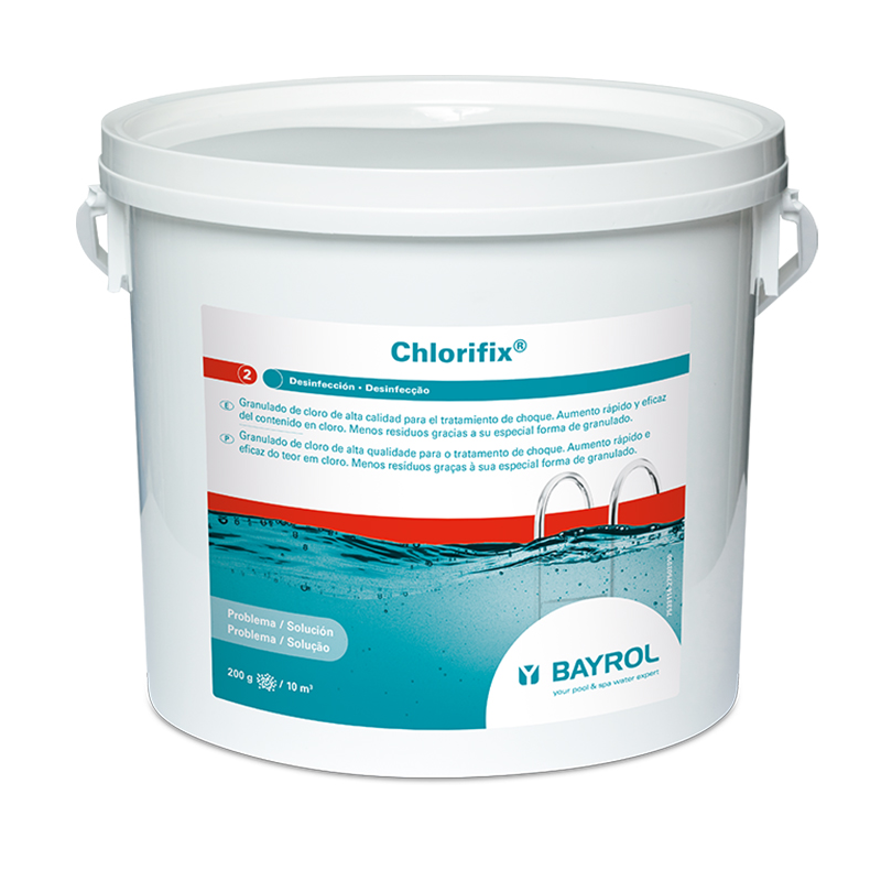 Cloro Choque Granulado Chlorifix Bayrol 5 Kg