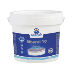 Cloro Alboral 10 Efectos Tabletas 250gr Quimicamp 5 Kg