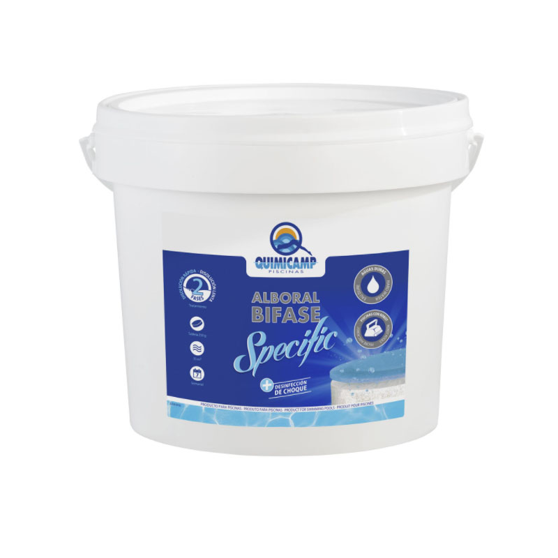 Cloro Alboral Bifase Specific Tabletas 250gr Quimicamp 5Kg