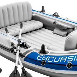 Inflatable Dinghy INTEX Excursion 4 315x165x43 cm 68324np