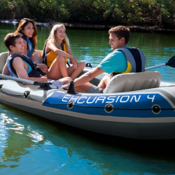 Inflatable Dinghy INTEX Excursion 4 315x165x43 cm 68324np