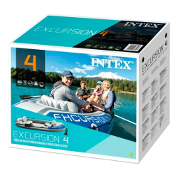 Bote de recreo Hinchable Intex Excursion 4 315x165x43 cm 68324NP