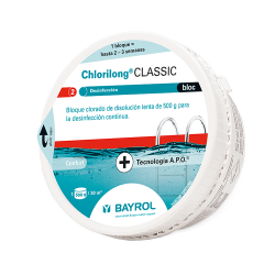 Slow dissolving chlorine Classic Bloc Bayrol 0.5 kg