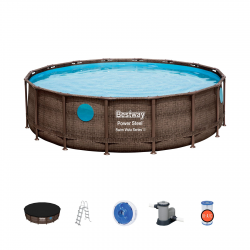 Above-ground pool Power Steel Bestway 4, 88 x 1, 22 m