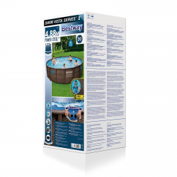 Above-ground pool Power Steel Bestway 4, 88 x 1, 22 m