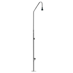 Pool shower Astralpool 1 spray head and foot wash tap