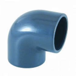 90-Degree Elbow Smooth Pvc D. 20 mm.