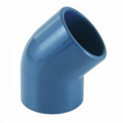 Elbow 45º Smooth Pvc D. 63 mm