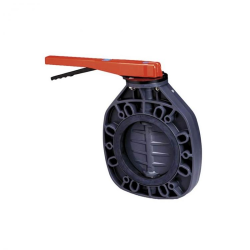 valve Mariposa sin Brida PVC 125/ 140 Serie Classic EPDM