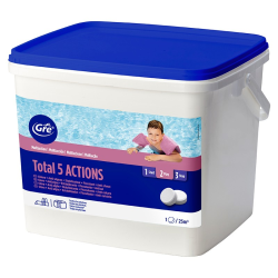 Cloro Gre 5 Acciones multiaccion pastillas 250 gs. 10 Kg