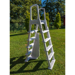 Ladder Seguridad Premium 2 x 4 steps Gre L4PL