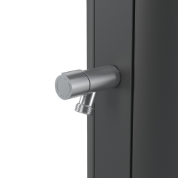 Solar Shower Aluminium 30 Litres GRE ss30s