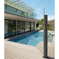 Solar Shower Aluminium 30 Litres GRE ss30s