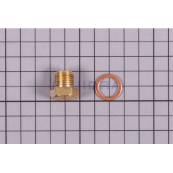 Plug bleed valve Sight Glass